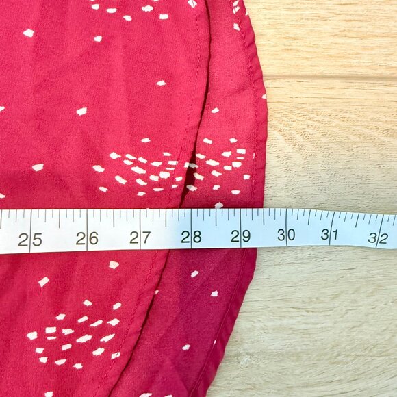 ❤️ Lush Berry-Cream Print Blouse | Size Medium - Fits like a Large - Picture 11 of 11